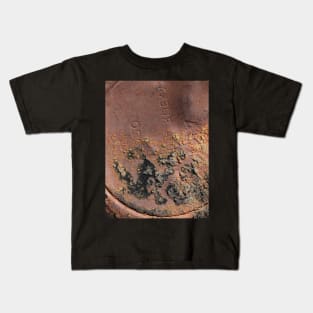 Textures  Rust Metal Kids T-Shirt